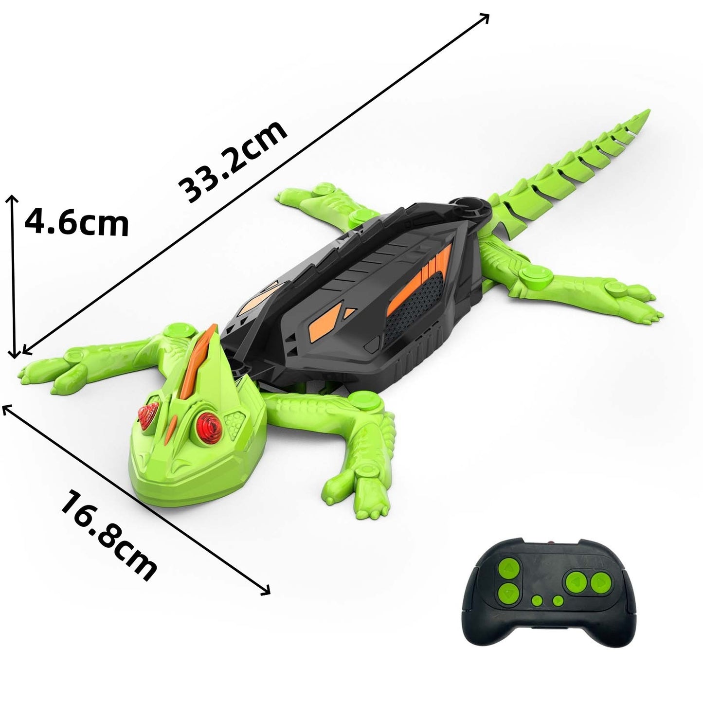 Electric Remote Control Climbing Wall Lizard Chameleon Simulation Climbing Car