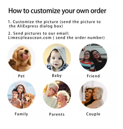 Personalized Projection Photo Necklace With Bar Necklaces Engraving Name