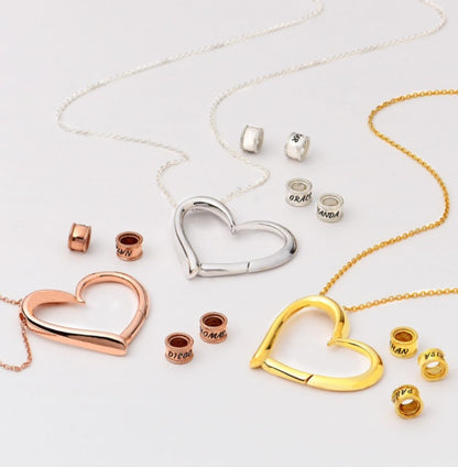 Personalized Heart Necklaces Women Jewelry Custom Name Necklaces & Pendants Mothers Day Gift
